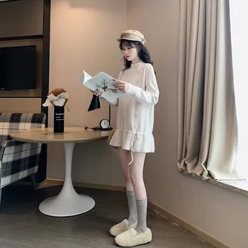 2020 Coreene Noi, Pulover De Toamna Iarna Haine De Fată Liber Dulce Tricotate Pulover Femei, Cu Maneci Lungi Guler Rotund Moda Topuri