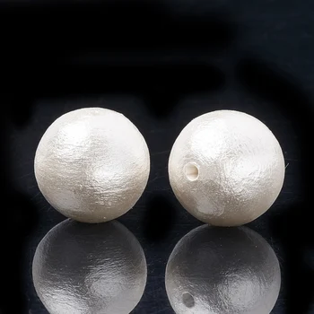 100buc Mediu Rotund DyedJapanese Comprimat Bumbac Pearl Margele de 6mm 12mm pentru bijuterii DIY face F50