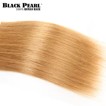 Black Pearl Remy Brazilian Matasoasa Drept Păr Uman Pachete P4/27 culoare 113g Balayage Blonda Maro Rosu Extensii de Păr Uman