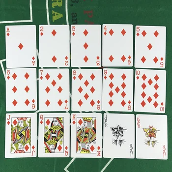 2 Seturi/Lot Clasic Set Carte De Poker Texas Impermeabil Mată Poker Carduri De Plastic Carti De Joc Poker Jocuri Yernea