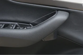 Nou !!! 16-18 Accesorii Auto Plastic Interior Ușa Laterală Cutie de Depozitare Titular Cu saltea potrivit pentru Audi Q7 2016 2017 2018