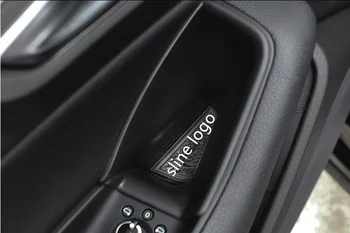 Nou !!! 16-18 Accesorii Auto Plastic Interior Ușa Laterală Cutie de Depozitare Titular Cu saltea potrivit pentru Audi Q7 2016 2017 2018