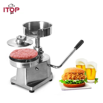 ITOP 100mm 130mm 150mm Presa Hamburger Hamburger Formarea Machine chiftea de Hamburger, Filtru Manual Hamburger de Luare a Mașinii