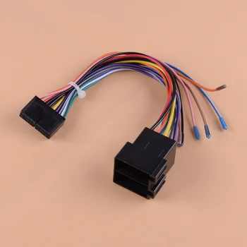 DWCX 20 de Pini de Plastic ISO la Conectorul Fasciculului de Cabluri de Adaptor pentru a se Potrivi Pentru ISO Android Stereo al Mașinii de Plumb