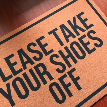 Amuzant Personalizat de bun venit Preș covor pe podea covor dormitor podea mat în hol să-Ți scoți Pantofii