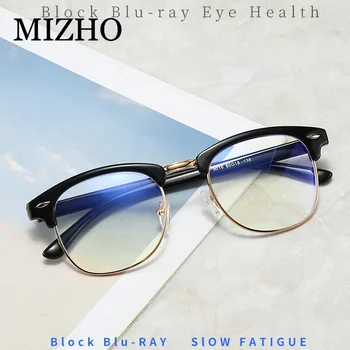 MIZHO Filtrare Proteja Vederea Anti Blue Light Ochelari Femei Vintage Uită-te La Telefon Blocarea Orbire Fotocromatică Ochelari Bărbați