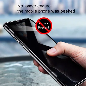 3D Anti-Peep de Confidențialitate Sticla Temperata Pentru iPhone 12 Mini Pro Max 11 XR X XS Ecran Protector Pentru iPhone 7 8 6 6S Plus SE 2020 Film