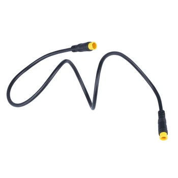 3Pin 80cm Negru de Plastic Linie de Semnal Cablu de Extensie Pentru Ebike Biciclete Accesorii Cablu de Semnal de Înlocuire