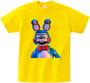 Baieti T Shirt Cinci Nopți Camisetas Vara FNAF Copii T-shirt pentru Copii Imbracaminte pentru fete Haine de Desene animate Topuri Tee 2-14 ani