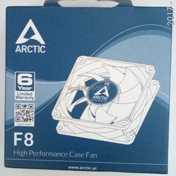 Arctic F8 3pin 8cm 80mm 2000 rpm Cooler ventilator de răcire control al temperaturii silent fan Autentic original