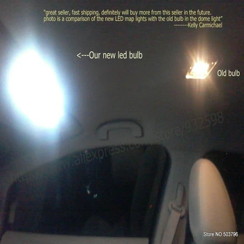 11x Interior led lumini Auto Pentru Daihatsu Terios 2011 Lectură dom becuri pentru autoturisme erori