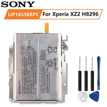 Original SONY Acumulator LIP1655ERPC Pentru SONY Xperia XZ2 H8296 3180mAh Autentic Tableta de Înlocuire a Bateriei