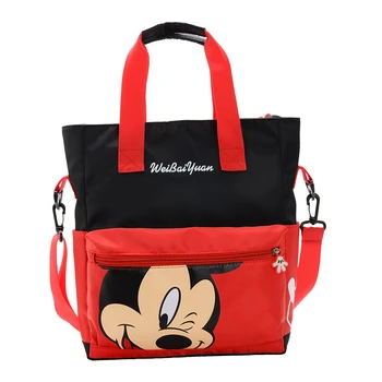Minnie Mickey rucsac copii student sac de panza pentru copii geanta de umar messenger fete baieti Cadou
