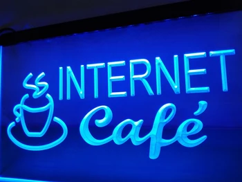LB471 - Internet Cafe Ceașcă de Cafea Display LED Lumina de Neon Semn decor acasă meserii