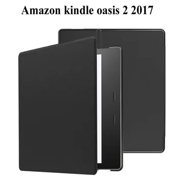 Smart Flip PU Piele Caz Pentru Amazon Kindle Oază 7.0 2017 coperta Pentru Amazon Kindle Oasis 2 2017 7.0 inch comprimat caz+Pen