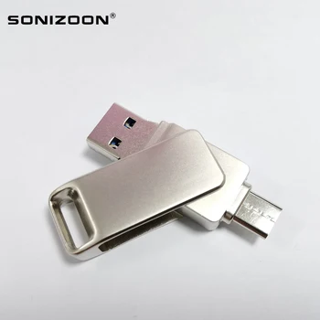 SONIZOON SITULUI PENTRU RESPECTIVUL C-USB3.1 OTG Flash Drive USB de Tip C Pen Drive 8GB 16GB 32GB Stick USB 3.0 Pendrive de Tip C Dispozitiv