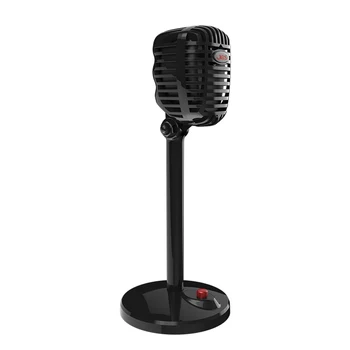 Microfon cu condensator Retro mikrofon cu Fir Microfon de 3,5 mm Port Jocul Canta la Microfon pentru Calculator PC microfone