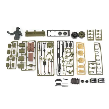 Plastic Soldat Urmări Instrumente Pentru 1/16 Henglong 3898-1 statele UNITE ale americii Sherman M4A3 RC Rezervor Accesorii Decor Părți Sac