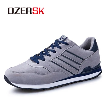 OZERSK Dimensiuni Mari Brand Barbati Pantofi Casual Moda Respirabil Pantofi Pentru Barbati Ieftini Pantofi Plat Bărbați Slip On Mocasini Pantofi pentru Bărbați Adidași