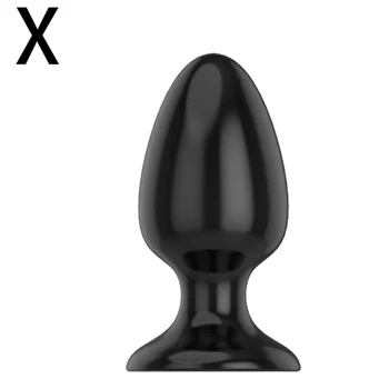 Mare anal margele butt plug toy pumnul jucarii sexuale pentru adulți hands free scurt dildo negru mare anus prize vibrator curte sex shop instrument