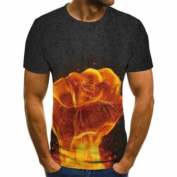 2020 Nou Sosiți Foc Noutate Populare Animale de Porc, de Oaie Seria T Cămașă Bărbați Femei 3D Print T shirt, T Topuri de Vara
