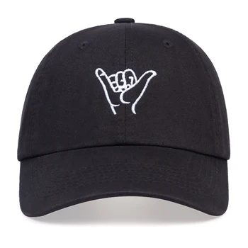 Noua Moda de bumbac șapcă de baseball bumbac degetul broderie tata pălărie Reglabil Hip Hop snapback pălării fmen femei capace de sport gorras