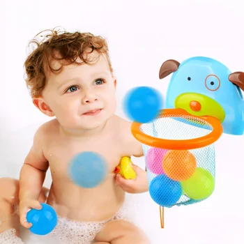 Baby Jucarii De Baie Cadă De Fotografiere De Baschet Mingi De Set De Joacă Pentru Baie Copilul Băieți Fete Apă Jucărie Duș Jucarii Pentru Copii