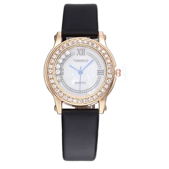 Femei Strasuri Ceasuri 2020 Nou Elegant Roz Elegant Casual Cristal de Cuarț Ceas relojes para mujer