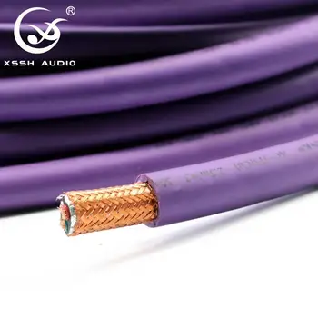 XSSH audio AC-313CU HiFi CD player, amplificator audio 13mm 3*2.5 mm OFC cupru pur Cablu Difuzor Cabluri de Alimentare Cablu de Sârmă