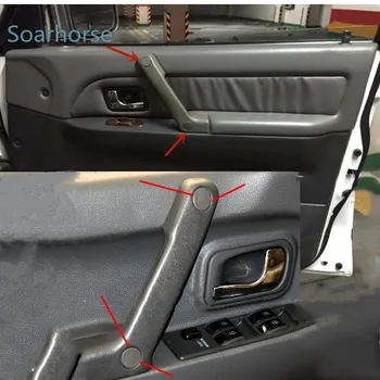 8 Buc Set Auto Interior Usa maner Cotiera Șurub Capac Decorativ Pentru Mitsubishi Pajero Montero MK2 V31 V32 V33 V43 V45