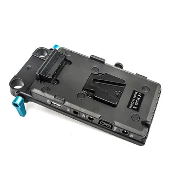 FOTGA V-Blocare D-atingeți Placa de Baterie Adaptor de V a Monta Placa de Difuzare SLR camera HD