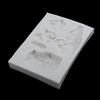 3D Rock Matrite Rășină Zgura Mucegai Manual DIY Decorare Sandtable Accesorii
