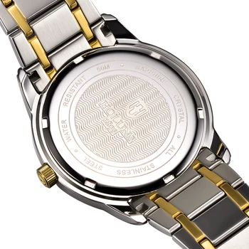 HOLUNS Top Ceas de Lux pentru Bărbați Complet din Oțel Inoxidabil Ceas Sport de sex Masculin de Afaceri Japoneză Cuarț Ceasuri Militare, Ceasuri Relogio