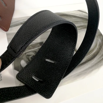 Designer de curele pentru femei de înaltă calitate doamnelor talie cummerbunds moale curea de piele pu nod rochie ceinture femme reglabil cintos