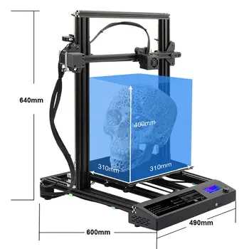 SUNLU Imprimantă 3D 310x310x400mm de Imprimare Dimensiunea 2year de garanție Funcționează cu 3d cu Filament de sprijin PLA/PETG/TPU/ABS imprimare 3д принтер