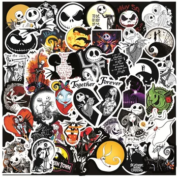 50 Foaie de Halloween Dovleac Regele Jack Graffiti Sticker Portbagaj Chitara Cana de Apa Impermeabil și Ușor de Curățat Auto-adezive Autocolante
