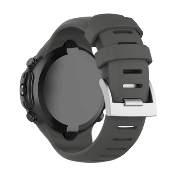 Silicon de Înlocuire Curea de Ceas Trupa pentru SUUNTO D6 D6i Novo Dive Watch Două Moduri de a Purta o brățară Accesorii Inteligente