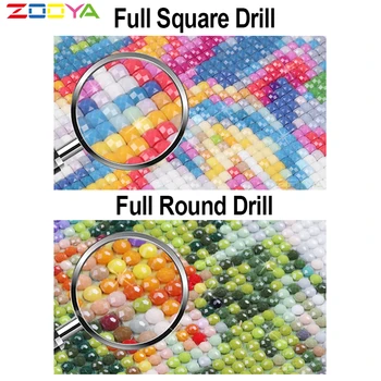 Zooya 5D Diy Diamant Pictura DreamCatcher Plin Pătrat / Diamant Rotund Kit de Broderie Animal Mozaic Decor Acasă de Artă Cadouri Lx601