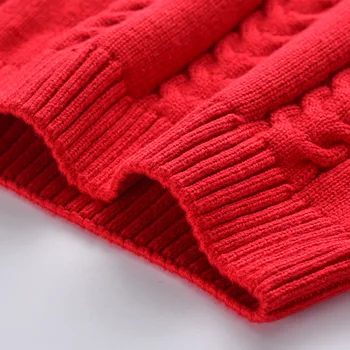 Copil haine de fata pulover 2020 pentru copii pulover v-neck de toamna si iarna bumbac uniformă tricotate îmbrăcăminte pentru copii