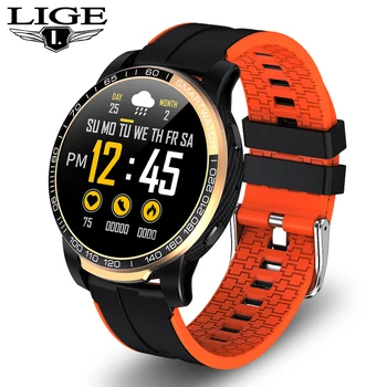 LIGE 2020 Nou Ceas Inteligent Oameni de apelare Bluetooth Impermeabil Sporturi Ceas Fitness Tracker de Sănătate Vreme reda muzică smartwatch Femei