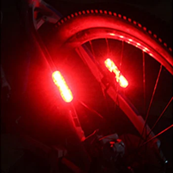300LM Bicicleta Fata Faruri de Bicicletă, Lumini de Bicicleta cu LED-uri Impermeabil Stop Spate Portabil Praf Ciclism Piese