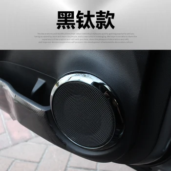4buc/lot accesorii auto autocolante auto portiera difuzor horn decor acoperi cerc pentru 2017 2018 Nissan LOVITURI