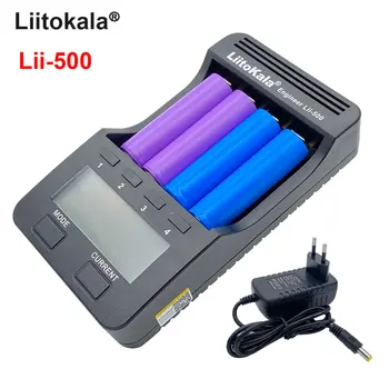Liitokala lii500 LCD Încărcător de Baterie de 3.7 V 18650 26650 18500 Cilindrice, Bateriile cu Litiu lii-500 1.2 V Acumulator 18650 Incarcator