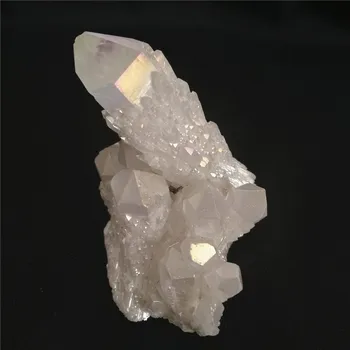 1 buc Naturale Înger Aura Cristal de Cuarț Titan Cluster Minerale-Specimen Alb Clar Reiki de Vindecare Piatra de Cristal Decor Acasă Cadou