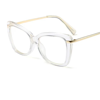 Femei ochelari cadru Pătrat Transparent ochelari vintage lentile clare femeie tendință de moda ochelari rame pentru femei oculos