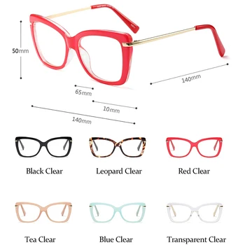 Femei ochelari cadru Pătrat Transparent ochelari vintage lentile clare femeie tendință de moda ochelari rame pentru femei oculos