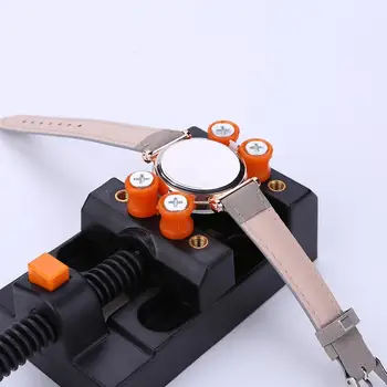 Reglabil Ceas Instrumente Tabel Bancă Ceas Instrumentul de Reparare Kit Aliaj de Aluminiu Ceas spargatorul de Nuci Uita-te la Mâinile horloge gereedschap