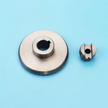 1set Spiral Bevel Gear Pinion Set Reparatie Partea De Ken 125 150 9925 9950 Polizor unghiular Dințată(60 x 13.9 x 19mm)
