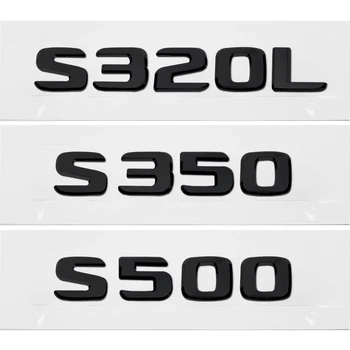 Auto Spate Capac Portbagaj Emblema S63 S200 S250 S300 S300L S320 S320L S350 S500 pentru Mercedes Benz S Class W203 W210 W178 Insigna Autocolant