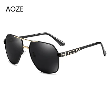 AOZE 2020 bărbați de Lux ochelari de soare polarizat pentru sporturi în aer liber conducere polaroid ochelari de soare barbati pilot cadru metalic ochelari de soare UV400